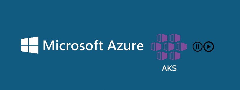 How to stop and start Kubernetes cluster on Azure