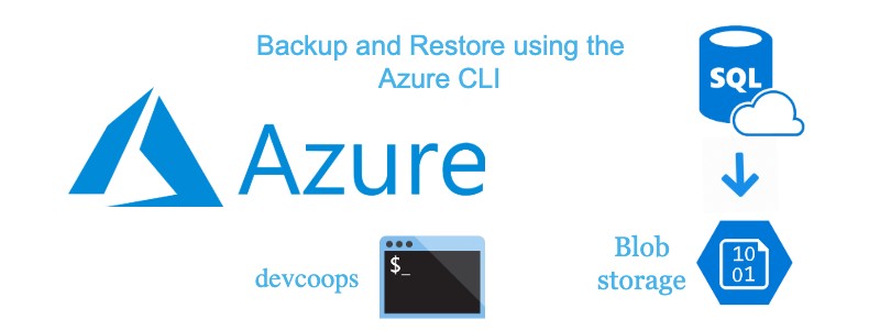 How to backup and restore an Azure SQL database using Azure CLI