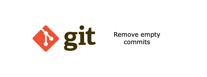 How to remove empty commits in Git