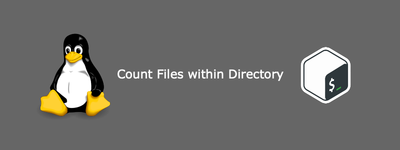 Count Files within Directory in Linux