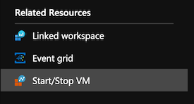 Automation account Start/Stop VM