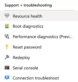 Azure VM reset-password